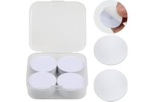 DeJivsin NFC Tag 50 sztuk, karty wielokrotnego zapisu NTAG215 NFC, samoprzylepne naklejki NFC 25 mm, naklejki NFC 25 mm białe, łatwe do odczytania i zapisu