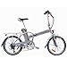 Produktbild AGOGS SilverGo 20 Zoll Elektrofahrrad faltbares Cityrad mit Alurahmen Bafang Motor H-type, 36V/250W (500W max) SONY Konion V3 Hi-power 36V/11Ah 530Wh XL Akku MicroSHIFT Mezzo 8 Gang Schaltung E-Bike Pedelec