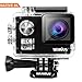 Produktbild WiMiUS I3 Action Cam Native 4K Ultra HD Actioncam WiFi 40M Unterwasserkamera 170° Weitwinkel Sport Camera Helmkamera Wasserdicht mit 2 Akkus und Transporttasche