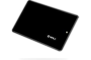 MILI MiCard Wallet Tracker, Wireless Rechargeable SmartCard, Work with Apple Find My (iOS Only), Item Finder for Wallet, Bags, Passport, Luggage, Credit Card Size, Ultra-Thin