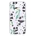 Produktbild Meeter Huawei Y5 2017 Silikonhülle, Ultra Slim Dünnen Bunte Muster Weich Flexibel Durchsichtig Klar Crystal Clear TPU Gummi Case Cover Tasche Bumper für Huawei Y5 2017 - Panda