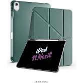 iPad 11. Nesil A16 2025 ile Uyumlu 11 in&ccedil; Kalem B&ouml;lmeli Standlı Fuchsia Tri Folding Tablet Kılıfı