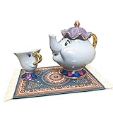 tetera mrs potts primark Altura: Señora Potts: 15 cm. Chip: 8 cm.