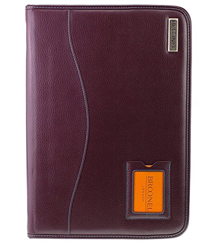 Broonel – Contour Series – Lila Heavy Duty Vegan Lederschutzhülle für die Acer Swift 7 - 3