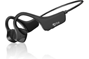 Guudsoud knochenschall kopfhörer Bluetooth 5.0,Open Ear kopfhörer kabellos,wasserdichte Schweißfeste Sportkopfhörer für Fitness, joggen, lauf，Radfahren