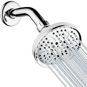 ALTON SHR22055 ABS, 4-INCH Overhead Shower With 9-INCH Brass Arm and Flange, Chrome