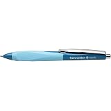 Schneider Kugelschreiber Haptify Blau – Ergonomischer Schreiber Mit Weicher Mine & Austauschbarer Mine