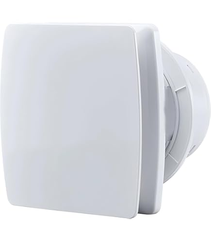 Badlüfter 100 125 80 mm Wandlüfter Ventilator Wandventilator Küche