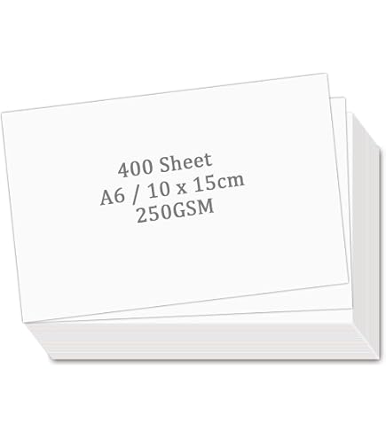 Mr-Label Heavyweight Printable Postcards - 200 Cards, 4.25x5.5", Micro-Perforated For Inkjet/Laser