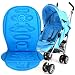 Zeta Universal Baby Stroller Liner Buggy Padded Luxury Buggy Comforter (Ocean)