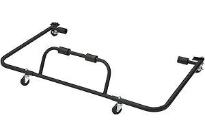 Surco Heavy Duty Storage Cart Made in USA for Jeep Hardtops. Fits 1976 on CJ, and Wrangler YJ, TJ, JK, JL Hard Tops. Powder Coated Aluminum, Very Stable, Soft Contact Points. Locking Swivel Casters.