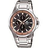 Casio Herren-Armbanduhr XL Edifice Analog Quarz Edelstahl EF-342D-1A5VEF