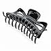 Amber Jewellery Large Hair Claw Clip Clamp Hair Accessory - 14cm Black HA28178
