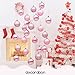 Produktbild Four Plus One 24 Stück Weihnachtskugeln, Christbaumkugeln Weihnachtsbaumschmuck, Dekoration für Festival, Party, plastik, rose, 4 cm