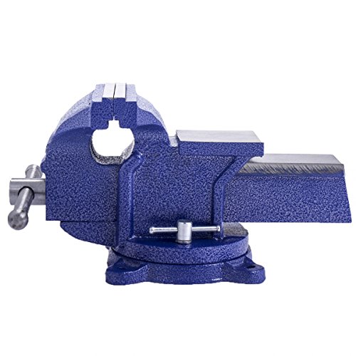 Schraubstock Amboss 360° drehbar Drehteller Werkbank Werkbankschraubstock 150mm- 8,5kg - 3