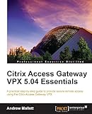 Image de Citrix Access Gateway VPX 5.04 Essentials