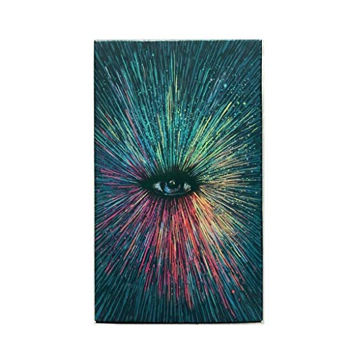 Gioco di carte dei tarocchi prisma visions gioco di tarocchi per il destino degli adulti carta di divinazione con bordo placcato argento classico per le feste domestiche