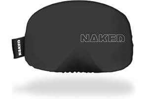NAKED Optics Skibrillenschutz Überzug, Mikrofaser Schutzhülle Skibrille, Goggle Cover, Kratzschutz Skibrillen Schutzhülle, Goggle Sock, Unisize, Kompatibel für alle Schibrillen