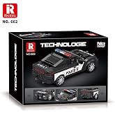 Reobrix Technic 662 Dodge Challenger Polis Arabası Yaratıcı Yapı Blok Seti Building Blocks (Ram Police Car) - 372 Par&ccedil;a