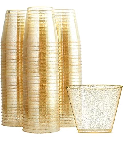LATERN 60 stuks plastic dessertbekers met lepels, 240 ml bloem dessertbekers heldere parfait voorgerecht bekers herbruikbare serveerschalen voor dessert, pudding, mousse, feest (12 cm x 5 cm