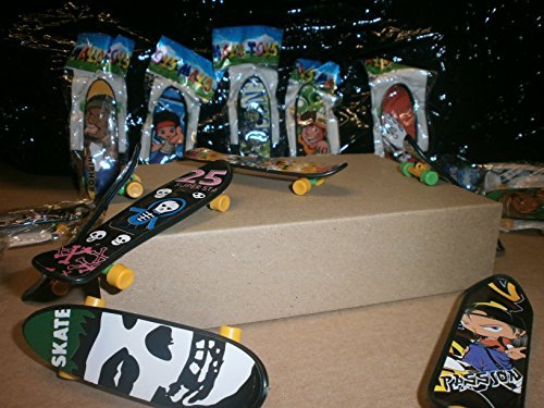 10x Fingerskateboard Fingerboard Mitgebsel Mitbringsel Kindergeburtstag Geburtstagsfeier - 2