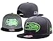 Produktbild Seattle Seahawks Classic Comfort Snapback Hat Adjustable Football Cap Grey 2 One Size