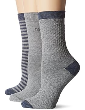 s.Oliver Socks Damen Socken, 3er s.Oliver Socks Damen Socken, 3er
