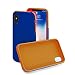 Produktbild KMP Creative Lifestyle Products 1417670505 Schutzhülle für Apple iPhone X vivid blau/orange