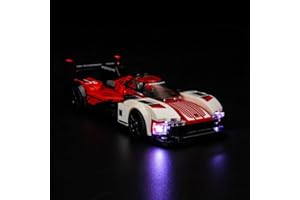 PIPART LED Light Kit for Lego 76916 Speed Champions Porsche 963, ONLY Light Kit, Lego Model is NOT Included
