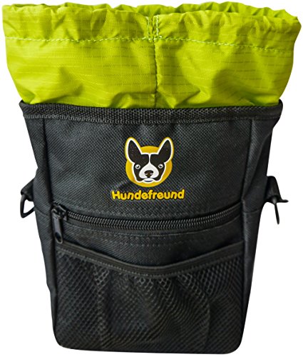 Dog-Treat-Bag-4-in-1-with-Waist-Strap-Belt-Clip-Belt-Straps-and-Shoulder-Strap-4-Compartments