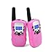 Produktbild Tyhbelle 2 x Kinder Walkie Talkie PMR446 lizenzfrei 8 Kanäle Funkgerät mit LCD-Display und Lampe VOX-Funktion Walky Talky Ideal für Geschenk (2er-Pink)