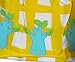 CRI CRI "Forest Tree Baum Wald Ostern Easter" baby girls top check (yellow/white)
