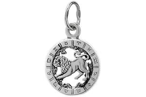 NKlaus 925 Sterlingsilber Kettenanhänger Horoskop Sternzeichen Zodiak