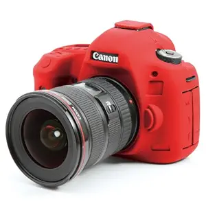 EasyCover Canon EOS 5D MK3 with LCD Protect Film Camera Case (Red)