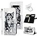Price comparison product image Samsung Galaxy S10 Plus Case 3D Pattern Shockproof PU Leather Wallet Flip Case Silicone Inner with Kickstand Card Holder ID Slot with Stylus Pen & Ring Stand Holder for Galaxy S10+ 6.4" - Happy Cat