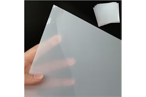 10 ark 10 mil Mylar-ark 30 x 30 cm PET tom schablonblad för Cricut, Silhouette, Gyro-Cut verktygsmallmaterial (10 mil)