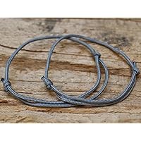 2x Surferarmband - Partnerarmbänder - grau