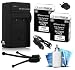 (2 Pack) PhotoMate NP-FW50 FW50 Ultra High Capacity Rechargable Battery (1500mAh) + Rapid Home AC Wall Charger + Car Adapter + Euro Plug + Cleaning Kit + Mini Tripod for Sony Alpha A7 A7 II A7r A7s A3000 A3500 A5000 A5100 A6000 NEX-7 NEX7 NEX-6 NEX6 NEX-5 NEX5 NEX-3 NEX3 NEX-5R NEX5R NEX-5T NEX5T NEX-5N NEX5N NEX-3N NEX3N NEX-F3 NEXF3 NEX-C3 NEXC3 NEX-C5 NEXC5 SLT-A3 RS.3693.00