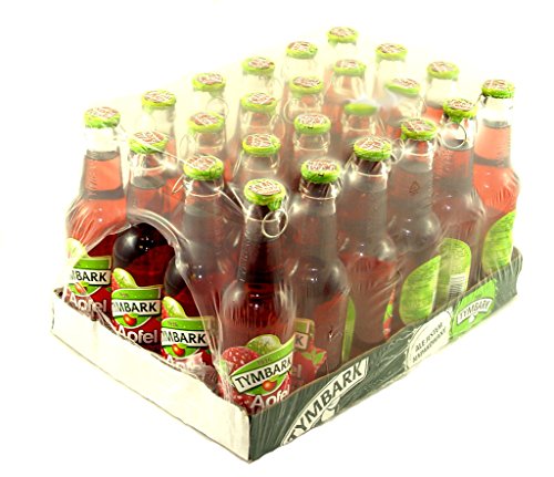 Preisvergleich Produktbild Tymbark Apfel Himbeere Minze, Erfrischungsgetränk 24 Flaschen je 250ml