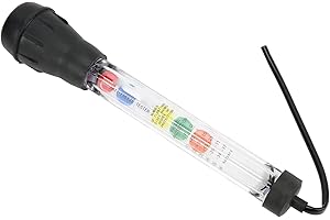 Septpenta Testeur de Liquide de Refroidissement Antigel À Cadran, Affichage en ° C et ° F, Haute Précision, Compteur de Densité de Liquide de Batterie, Résistant À l'usure, Outils Réparation