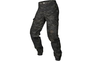 CARWORNIC CARWORNI Taktisch Cargohose Herren Wasserdicht Viele Taschen Ripstop Hose Outdoor Military Wandern Pants
