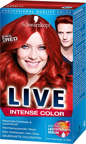 Live Intense 035 Real Red Color, 3er Pack (3 x 1 Stück)