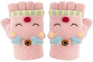 LETAO Guanti per bambini, elasticizzati, a dita intere, per bambini, da 3 a 5 anni