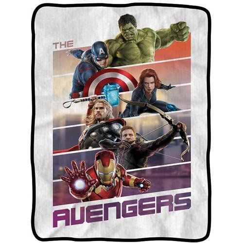 Preisvergleich Produktbild Decke Marvel Avengers Film Team Platten Fleece New cfb-aum2-panels