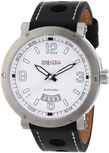 Nautec No Limit Herren-Armbanduhr Shamal SM AT/LTSTWH-BK