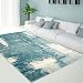 Produktbild Teppich Pastell Modern Designer Wohnzimmer Schlafzimmer Läufer Inspiration Arte Vintage Pastell-Blau Grau NEU, Größe in cm:120 x 170 cm;Farbe:Blau