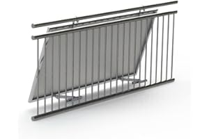 SOLAR ALLin Balkonhaken-Montageset Plus für Solarmodule 0°, 15°-30° Befestigungssystem für Balkonkraftwerk