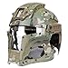 Produktbild MRKE Airsoft Maske Ausgezeichneter Schutz Full Head für Airsoft Nerf Paintball für 14+ Jahre, Für den Kopfumfang 54-64CM