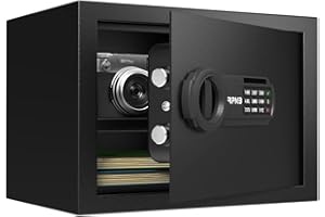 RPNB Coffre-fort de Deluxe et de serrure, Coffre-fort, Coffre-fort à clavier digital, Bonne conservation pour la maison, l’hôtel et le bureau, le commerce, les bijoux, les pistolets, l’espèce. 14L