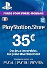Carte Playstation Network 35 EUR [Code Jeu PSN PS4, PS3, PS Vita - Compte français]
